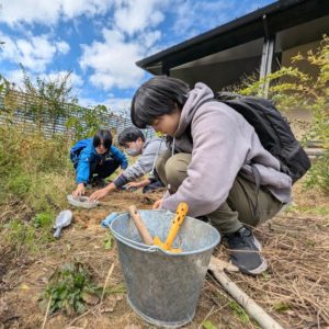 ビオトープの授業【ECO自然環境クリエーター専攻】